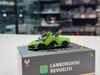 XE MÔ HÌNH LAMBORGHINI REVUELTO GREEN,TỶ LỆ 1/64 HUNGHINH TOYS