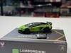 XE MÔ HÌNH LAMBORGHINI AVENTADOR SVJ GREEN,TỶ LỆ 1/64 HUNG HINH TOYS