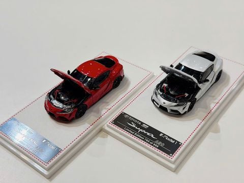  XE MÔ HÌNH TOYOTA SR SUPRA A90,TỶ LỆ 1/64 MODEL ONE 