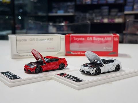  XE MÔ HÌNH TOYOTA SR SUPRA A90,TỶ LỆ 1/64 MODEL ONE 