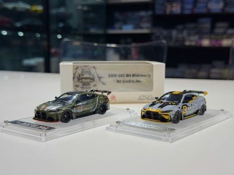  XE MÔ HÌNH BMW M4 SECOND BATCH FOSHAN APAXPO EDITION,TỶ LỆ  1/64 STREET WARRIOR 