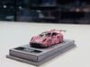 XE MÔ HÌNH PORSCHE 911 GT3 RS PINK DINOSAUR,TỶ LỆ 1/64 DWM