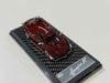 XE MÔ HÌNH PAGANI HUAYRA R RED CARBON,TỶ LỆ 1/64 LCD