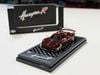 XE MÔ HÌNH PAGANI HUAYRA R RED CARBON,TỶ LỆ 1/64 LCD
