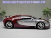 XE MÔ HÌNH BUGATTI VEYRON L'EDITION CENTENAIRE CHROME RED,TỶ LỆ 1/18 MINICHAMPS
