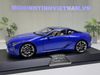 XE MÔ HÌNH LEXUS LC500H BLUE,TỶ LỆ 1/18 DEALER LEXUS