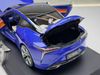 XE MÔ HÌNH LEXUS LC500H BLUE,TỶ LỆ 1/18 DEALER LEXUS