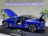 XE MÔ HÌNH LEXUS LC500H BLUE,TỶ LỆ 1/18 DEALER LEXUS