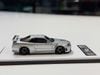 XE MÔ HÌNH NISSAN GT-R R34 SKYLINE NISMO Z-TUNE SILVER,TỶ LỆ 1/64 SACRILEGIOUS AUTO MODEL