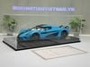 XE MÔ HÌNH KOENIGSEGG REGERA BABY BLUE,TỶ LỆ 1/18 FRONTIART