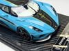 XE MÔ HÌNH KOENIGSEGG REGERA BABY BLUE,TỶ LỆ 1/18 FRONTIART