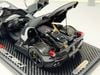 XE MÔ HÌNH FERRARI LAFERRARI CARBON FIBER X LUXURY BOX,TỶ LỆ 1/18 BBR MODEL