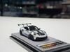 XE MÔ HÌNH HEC - PORSCHE 992 GT3 RS METALLIC SILVER,TỶ LỆ 1/64 VMB