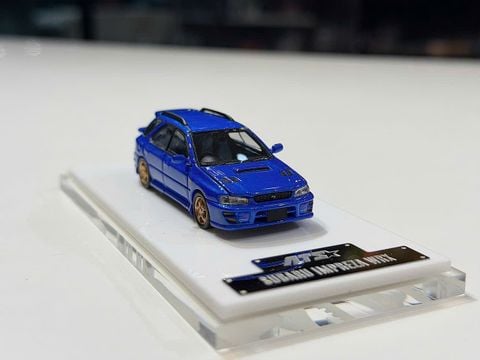  XE MÔ HÌNH SUBARU IMPREZA WRX BLUE,TỶ LỆ 1/64 ATS 