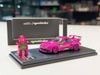 XE MÔ HÌNH PORSCHE 993 RWB PINK,TỶ LỆ 1/64 MY MODELCOLLECT