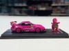 XE MÔ HÌNH PORSCHE 993 RWB PINK,TỶ LỆ 1/64 MY MODELCOLLECT