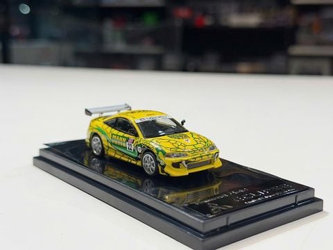  XE MÔ HÌNH MITSUBISHI ECLIPSE MANNFILTER,TỶ LỆ 1/64 TRANSCEND 