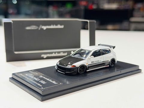  XE MÔ HÌNH HONDA CIVIC TYPE R EK6 FUJIKAWA TOFU,TỶ LỆ 1/64 MY MODELCOLLECT 