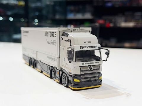  XE MÔ HÌNH HINO PROFIA 2018 AIR FORCE,TỶ LỆ 1/64 GCD 