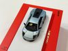 XE MÔ HÌNH LAMBORGHINI MURCIELAGO SV LP670-4 DUCKTAIL ICE BLUE,TỶ LỆ 1/64 WAM