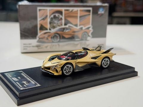  XE MÔ HÌNH HEC 2026 - APOLLO PROJECT EVO GOLD,TỶ LỆ 1/64 DEMON KING 