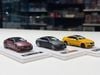 XE MÔ HÌNH MERCEDES BENZ C63S COUPE AMG,TỶ LỆ 1/64 HOWIE MODEL
