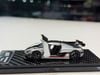 XE MÔ HÌNH KOENIGSEGG ONE:1 SILVER,TỶ LỆ 1/64 DEMON KING