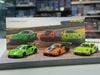 XE MÔ HÌNH HEC 2026 - PORSCHE 911 GT3 R TEAM MANTHEY EMA,TỶ LỆ 1/64 TRENDS HOBBY