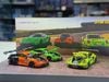 XE MÔ HÌNH HEC 2026 - PORSCHE 911 GT3 R TEAM MANTHEY EMA,TỶ LỆ 1/64 TRENDS HOBBY