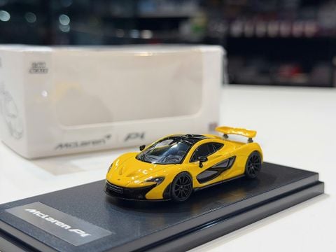  XE MÔ HÌNH MC LAREN P1 YELLOW,TỶ LỆ 1/64 LCD 