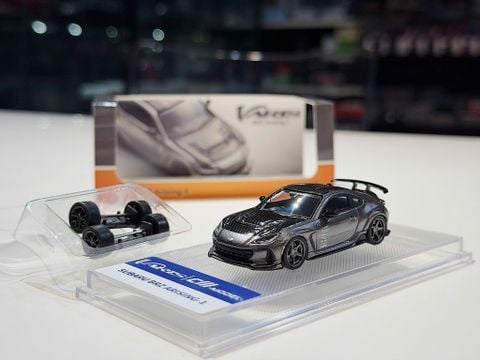  XE MÔ HÌNH SUBARU BRZ AISING-1 GREY,TỶ LỆ 1/64 INNO 