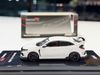 XE MÔ HÌNH HONDA CIVIC TYPE R FK8 WHITE,TỶ LỆ 1/64 INNO