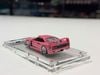XE MÔ HÌNH FERRARI F40 PINK,TỶ LỆ 1/64 FINCLASSICALLY