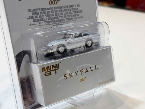  XE MÔ HÌNH ASTON MARTIN DB5 SKYFALL 007,TỶ LỆ 1/64 MINIGT (MGT00913-007E) 