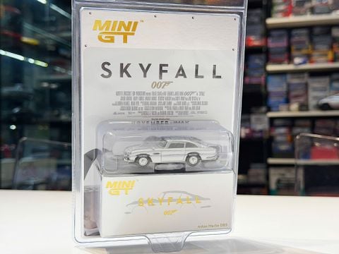  XE MÔ HÌNH ASTON MARTIN DB5 SKYFALL 007,TỶ LỆ 1/64 MINIGT (MGT00913-007E) 