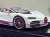 XE MÔ HÌNH BUGATTI TOURBILLON METALLIC PINK / PEARL WHITE,TỶ LỆ 1/18 HENSON HEAVEN