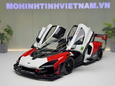  XE MÔ HÌNH MC LAREN SENNA GTR,TỶ LỆ 1/18 LCD 