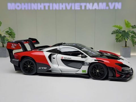  XE MÔ HÌNH MC LAREN SENNA GTR,TỶ LỆ 1/18 LCD 