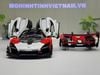 XE MÔ HÌNH MC LAREN SENNA GTR,TỶ LỆ 1/18 LCD