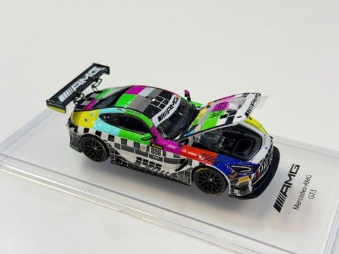  XE MÔ HÌNH MERCEDES BENZ AMG GT3,TỶ LỆ 1/64 KILO 