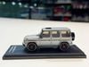 XE MÔ HÌNH MERCDES BENZ G63 AMG DESIGNO PLATINUM MAGNO,TỶ LỆ 1/64 ALMOST REAL