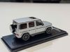 XE MÔ HÌNH MERCEDES BENZ G63 AMG IRIDIUM SILVER,TỶ LỆ 1/64 ALMOST REAL