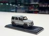 XE MÔ HÌNH MERCDES BENZ G63 AMG DESIGNO PLATINUM MAGNO,TỶ LỆ 1/64 ALMOST REAL