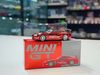 XE MÔ HÌNH  TOYOTA SUPRA A80 TOP SECRET GT-300 RED CHROME,TỶ LỆ 1/64 MINIGT