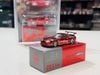 XE MÔ HÌNH  TOYOTA SUPRA A80 TOP SECRET GT-300 RED CHROME,TỶ LỆ 1/64 MINIGT