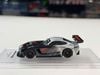 XE MÔ HÌNH MERCEDES BENZ AMG GT3 SILVER/BLACK,TỶ LỆ 1/64 KILO
