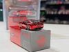 XE MÔ HÌNH  TOYOTA SUPRA A80 TOP SECRET GT-300 RED CHROME,TỶ LỆ 1/64 MINIGT