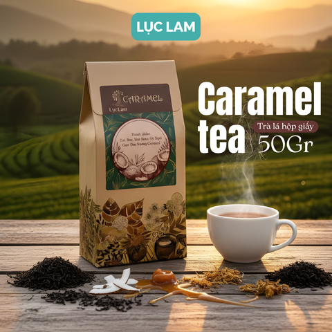  Trà Hoa Thảo Mộc Caramel - HỘP 50g 