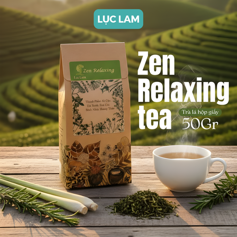  Trà Hoa Thảo Mộc Zen Relaxing -  HỘP 50g 