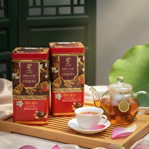  Trà Sen - Hộp Thiếc Túi Lọc 
